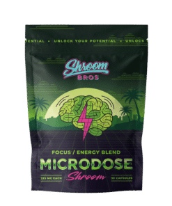 microdose magic mushrooms - focus/energy