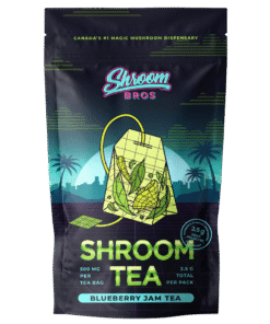 blueberry jam magic mushroom tea - shroom bros